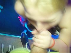 Amateur eurobabes cumdrenched at dance party