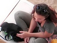 Big boobs in the middle of an argument