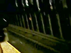 Big Puerto Rican Feet on Train..