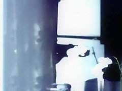 Blonde chick spied by neighbor