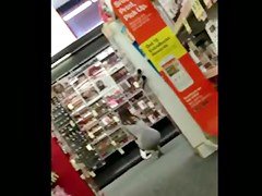 Candid teen 18+ legs at CVS in heels