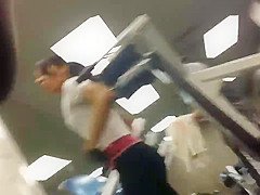 Candid Workout Girls: ep.3 Slimgym ….cute petite girl