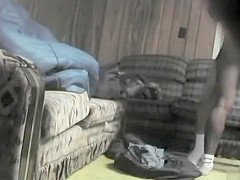 College dorm cam captures him fucking his black girlfriend