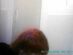 Hot chick before and after showering
