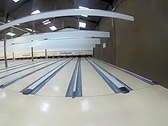 Naked people in the bowling session