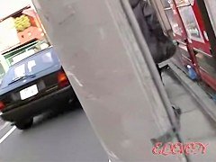 Nice street sharking attack with some really marvelous oriental whore