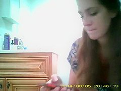 Pissing and texting in the toilet