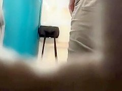 Redhead peeing