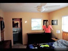 Superb Girl Spied In Her Home