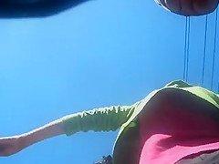 upskirt tiny thong