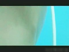 Slender beauty caught naked on a hidden shower cam