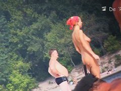 spy video on a nude beach with hot ladies and fat gentlemen